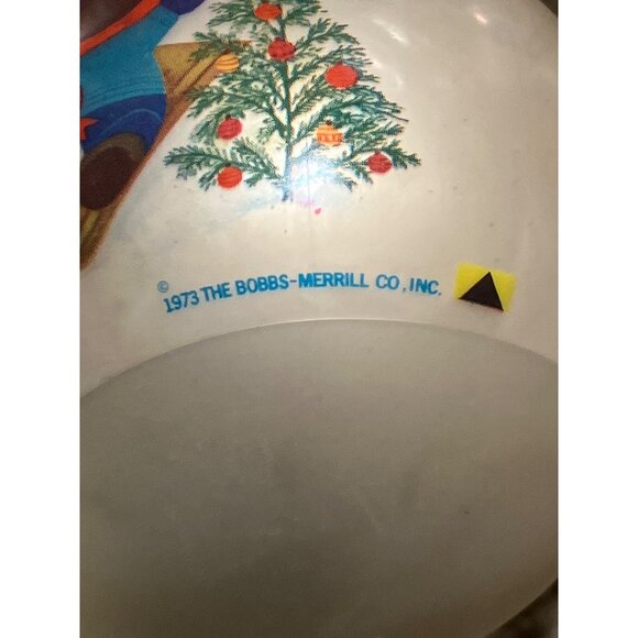 Vintage Corning Glass Works Christmas Ornaments Set Of 6 With  Winter Scenes - Picture 3 of 13